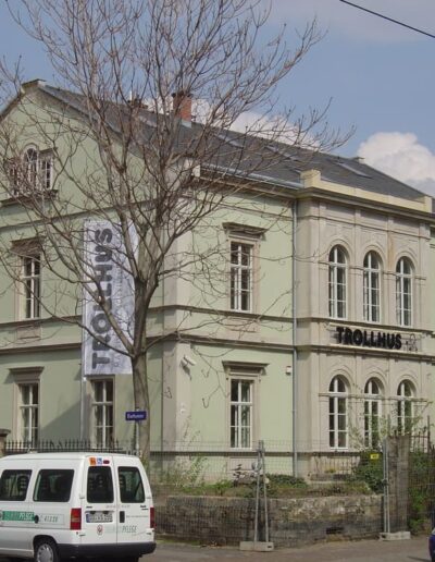 Schieferdach-Rechteckdoppeldeckung