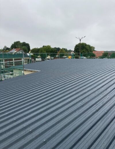 Blechdach mit Trapezprofil