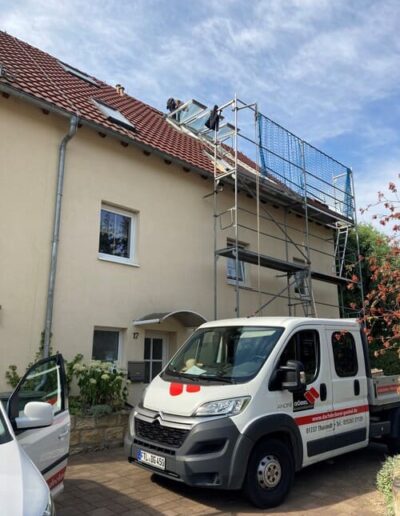 Einbau von VELUX Dachfenstern