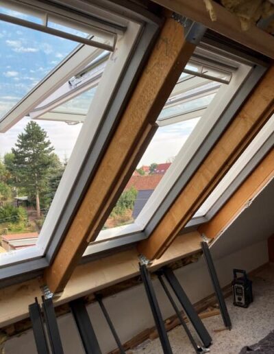 Einbau von VELUX Dachfenstern